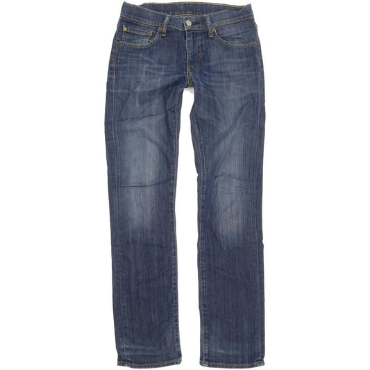 Levi's 511 Men Blue Straight Slim Stretch Jeans W29 L31