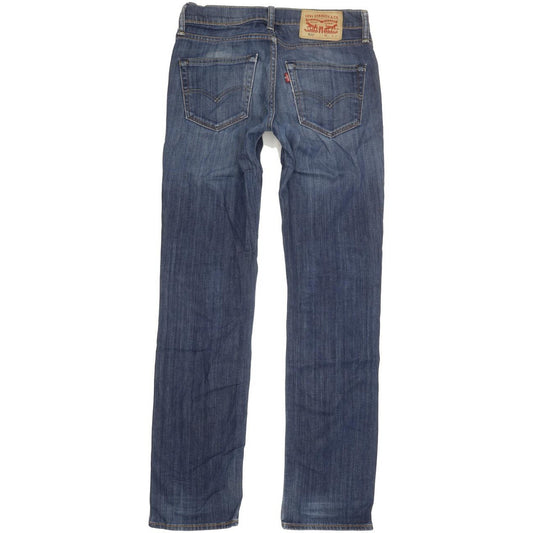 Levi's 511 Men Blue Straight Slim Stretch Jeans W29 L31