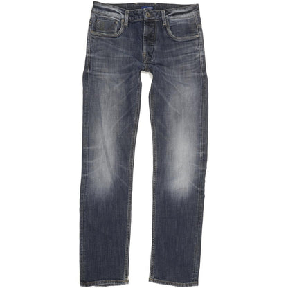 G-Star Men Blue Straight Slim Jeans W30 L32