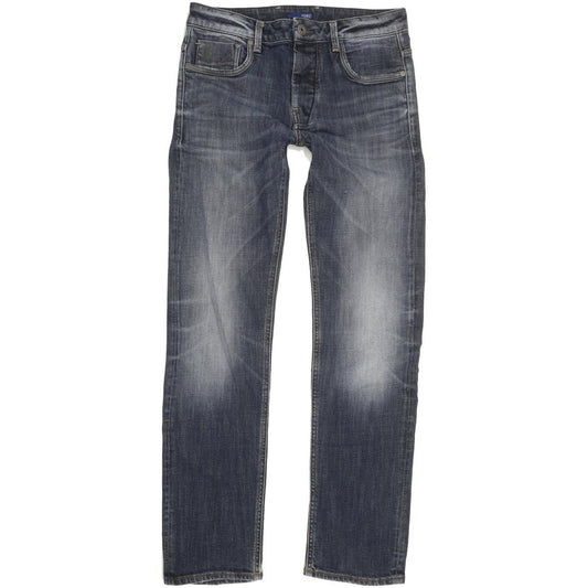 G-Star Men Blue Straight Slim Jeans W30 L32