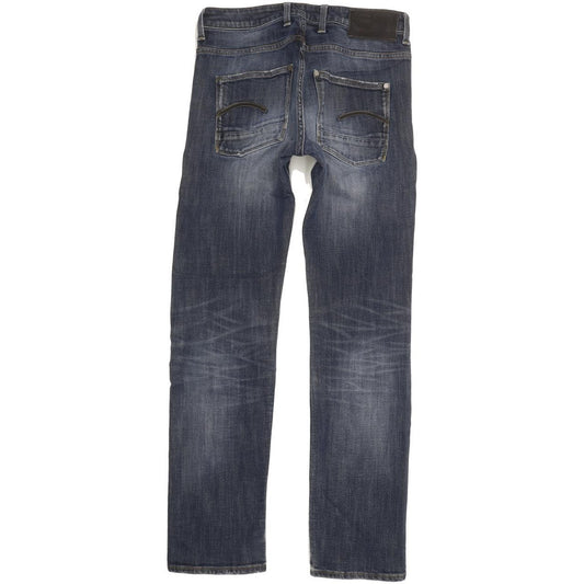 G-Star Men Blue Straight Slim Jeans W30 L32