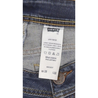 Levi's Women Blue Skinny Slim Stretch Jeans W28 L28