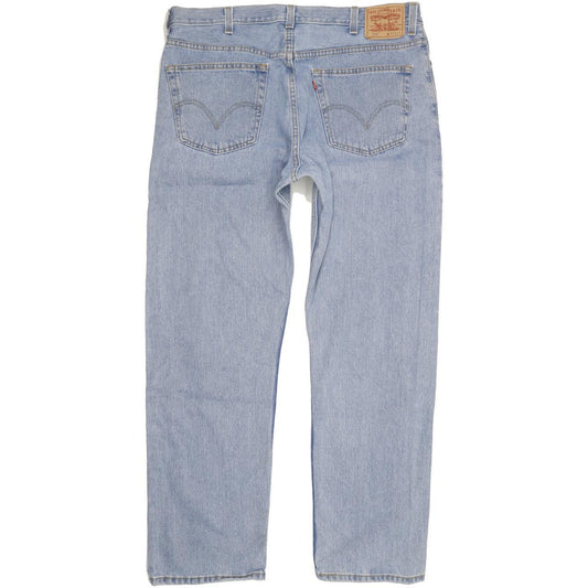 Levi's 505 Men Blue Straight Regular Jeans W40 L32