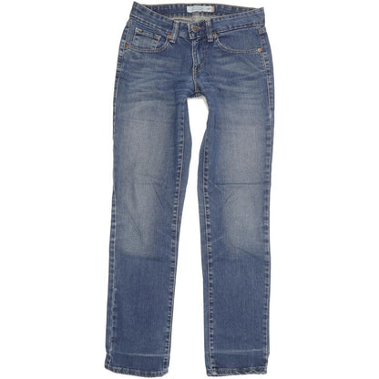 Levi's 503 Filiforme Women Blue Straight Slim Stretch Jeans W29 L31