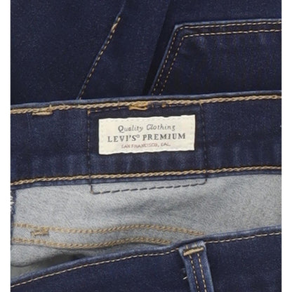 Levi's 314 Shaping Women Blue Straight Slim Stretch Jeans W27 L31