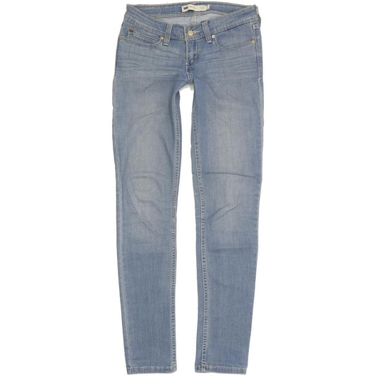 Levi's Demi Curve Women Blue Skinny Slim Stretch Jeans W27 L32