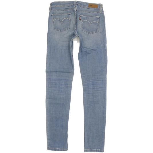 Levi's Demi Curve Women Blue Skinny Slim Stretch Jeans W27 L32