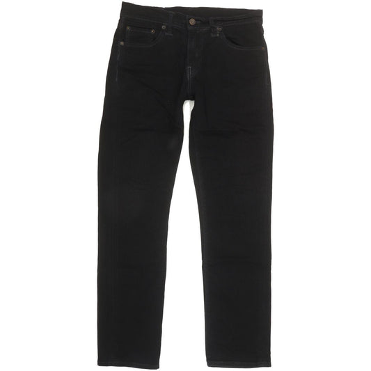 Levi's 511 Men Black Straight Slim Stretch Jeans W30 L29