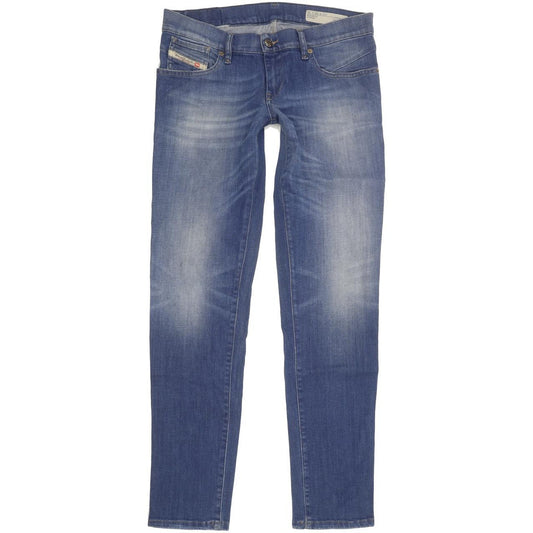 Diesel Getlegg 0RP36 Women Blue Skinny Slim Stretch Jeans W29 L31