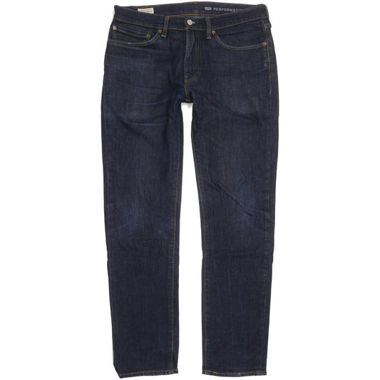 Levi's 511 Men Blue Straight Slim Jeans W34 L31