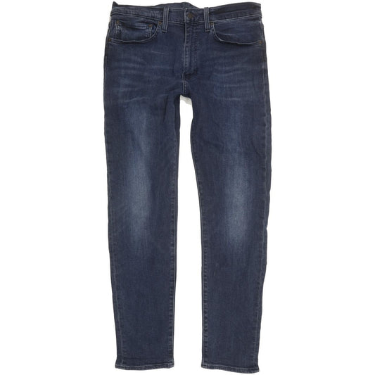 Levi's 512 Men Blue Tapered Slim Stretch Jeans W34 L31