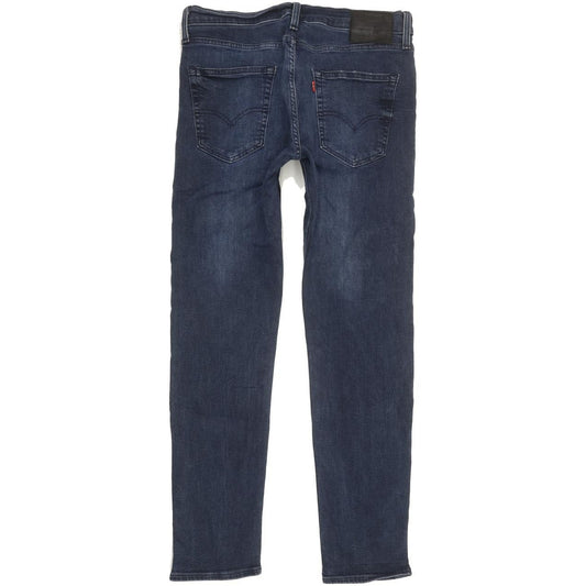 Levi's 512 Men Blue Tapered Slim Stretch Jeans W34 L31