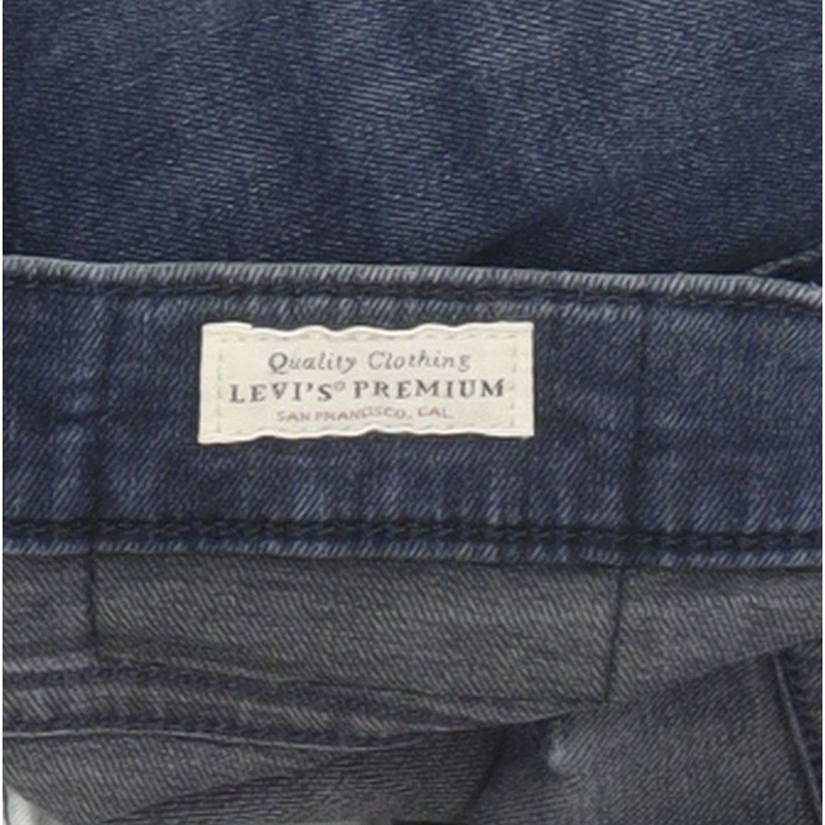 Levi's 512 Men Blue Tapered Slim Stretch Jeans W34 L31