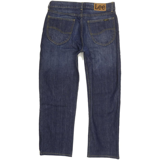Lee Men Blue Straight Regular Jeans W32 L26