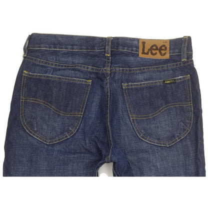 Lee Men Blue Straight Regular Jeans W32 L26