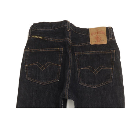 Replay Men Black Straight Regular Jeans W28 L33