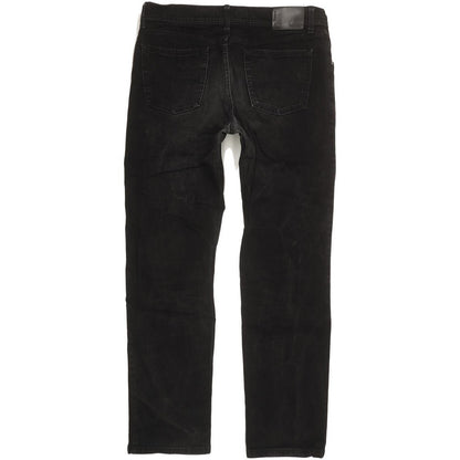 Pioneer Rando Men Black Straight Regular Stretch Jeans W36 L31