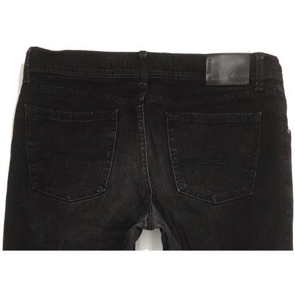Pioneer Rando Men Black Straight Regular Stretch Jeans W36 L31