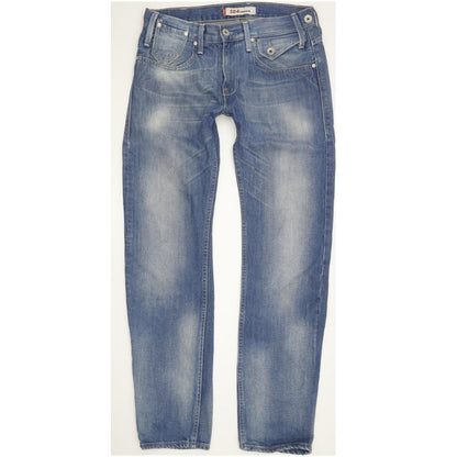 Levi's 504 Men Blue Tapered Regular Jeans W30 L32