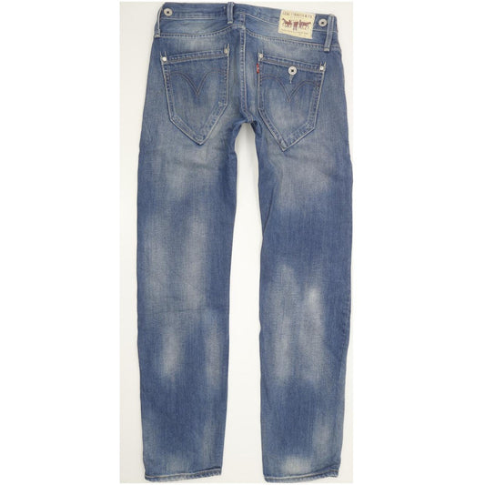 Levi's 504 Men Blue Tapered Regular Jeans W30 L32