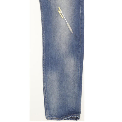Levi's 504 Men Blue Tapered Regular Jeans W30 L32