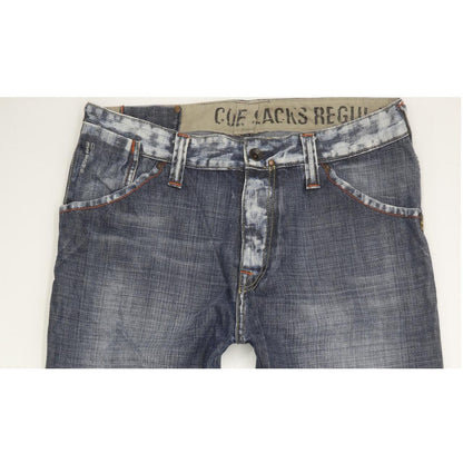 G-Star Core Slacks Men Blue Straight Regular Jeans W34 L27