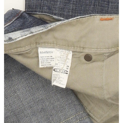 G-Star Core Slacks Men Blue Straight Regular Jeans W34 L27