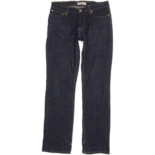 Levi's 528 Women Blue Straight Slim Stretch Jeans W32 L32