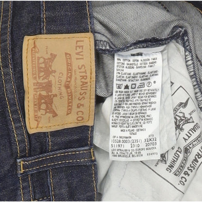 Levi's 528 Women Blue Straight Slim Stretch Jeans W32 L32