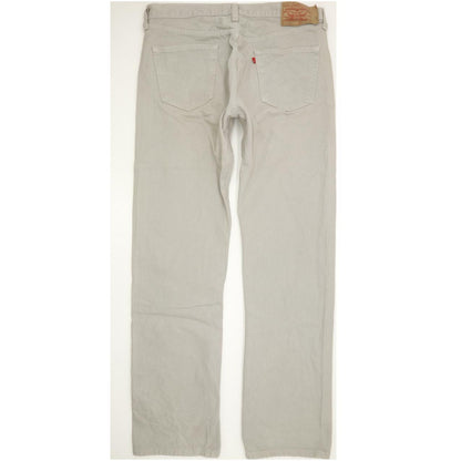 Levi's 501 Men Grey Straight Regular Jeans W36 L35