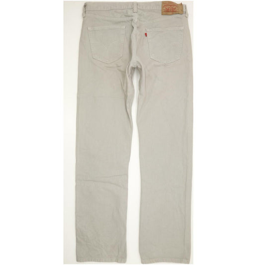 Levi's 501 Men Grey Straight Regular Jeans W36 L35