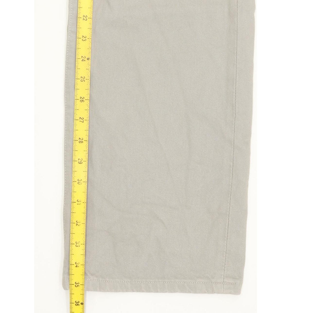 Levi's 501 Men Grey Straight Regular Jeans W36 L35