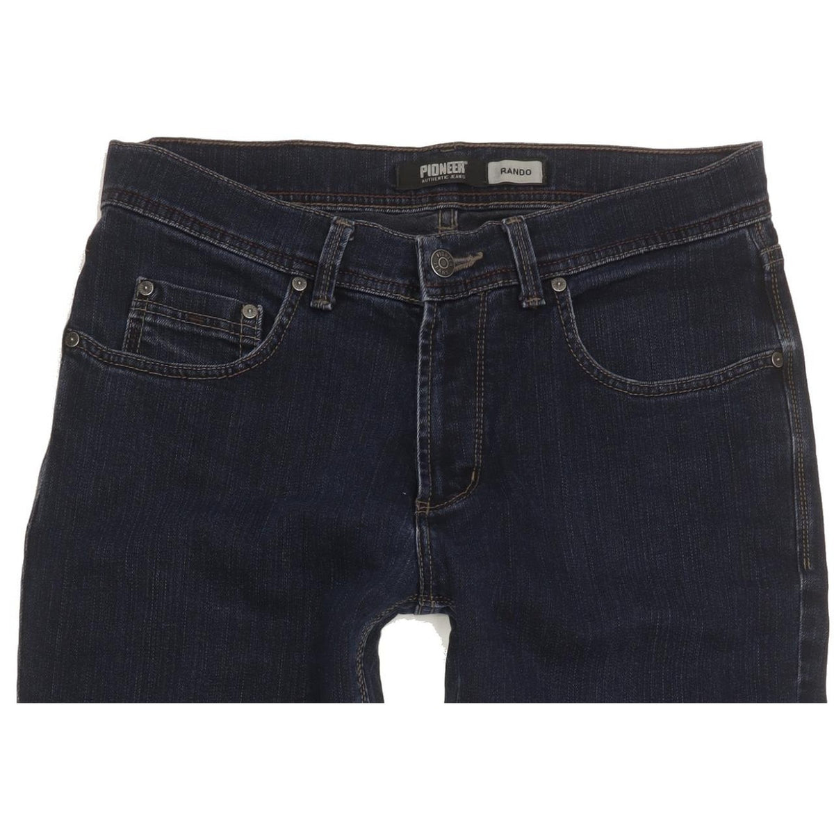 Pioneer Rando Men Blue Straight Regular Stretch Jeans W32 L32