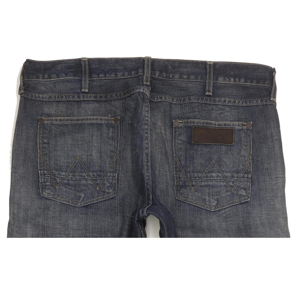 Wrangler Ace Men Blue Straight Regular Jeans W38 L34