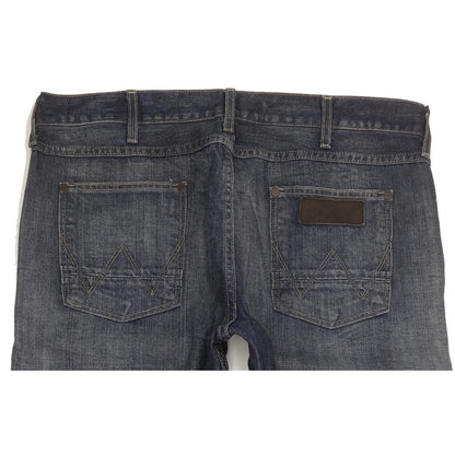 Wrangler Ace Men Blue Straight Regular Jeans W38 L34