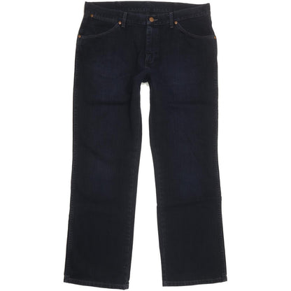 Wrangler Alaska Men Navy Straight Regular Jeans W36 L30