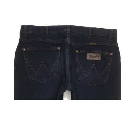 Wrangler Alaska Men Navy Straight Regular Jeans W36 L30