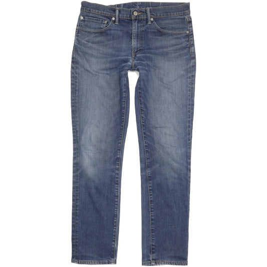Levi's 511 Men Blue Straight Slim Stretch Jeans W34 L31