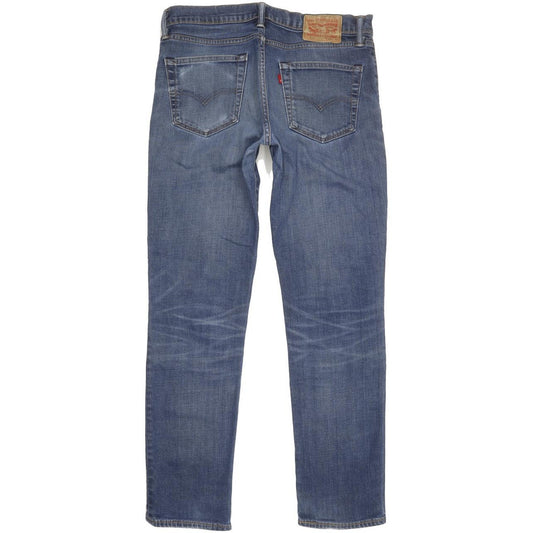 Levi's 511 Men Blue Straight Slim Stretch Jeans W34 L31