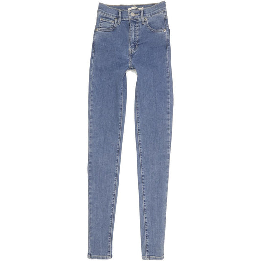 Levi's Mile Women Blue Skinny Slim Stretch Jeans W23 L30
