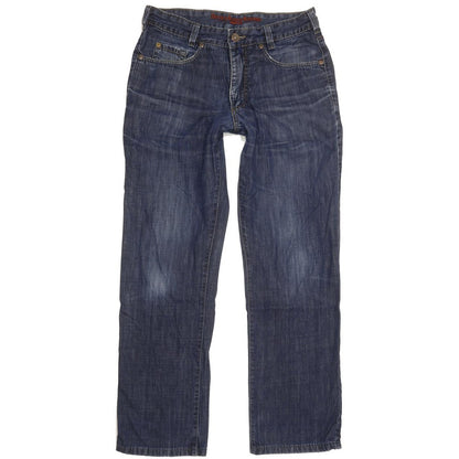 Joker Double Saddle Stitched Men Blue Straight Regular Jeans W33 L31