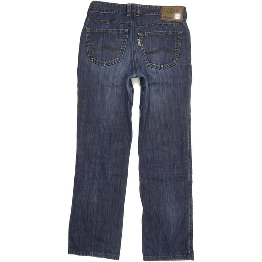 Joker Double Saddle Stitched Men Blue Straight Regular Jeans W33 L31