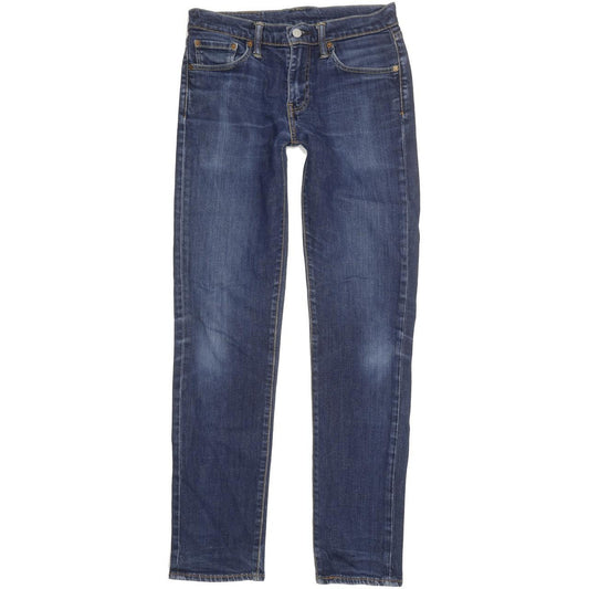 Levi's 511 Men Blue Straight Slim Jeans W30 L32