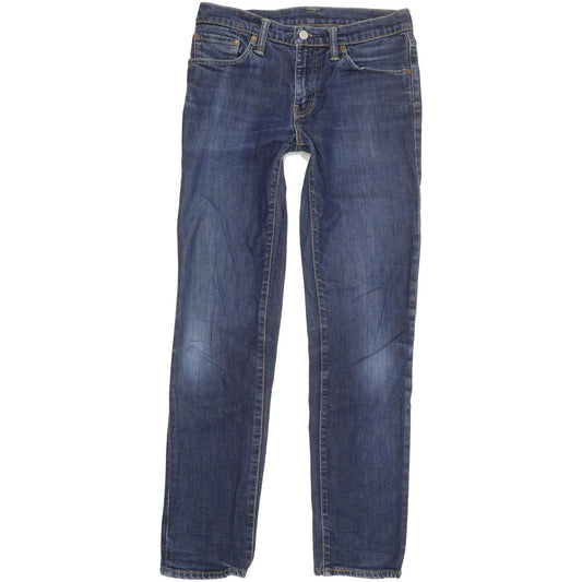 Levi's 511 Men Blue Straight Slim Jeans W30 L31