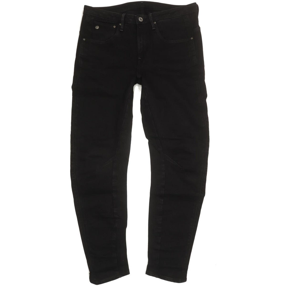 G-Star Arc 3D Women Black Tapered Loose Boyfriend Stretch Jeans W28 L32