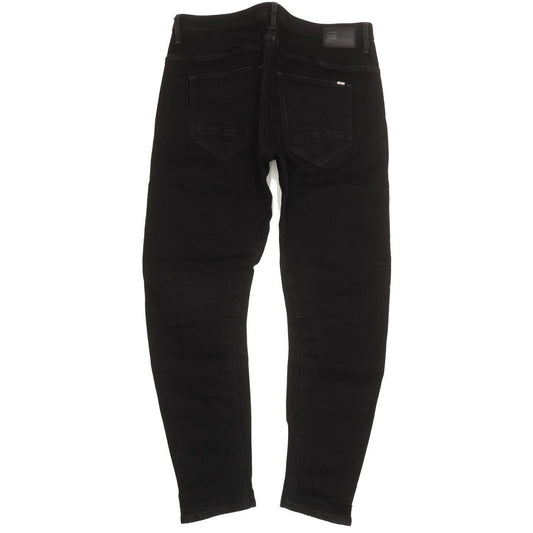 G-Star Arc 3D Women Black Tapered Loose Boyfriend Stretch Jeans W28 L32