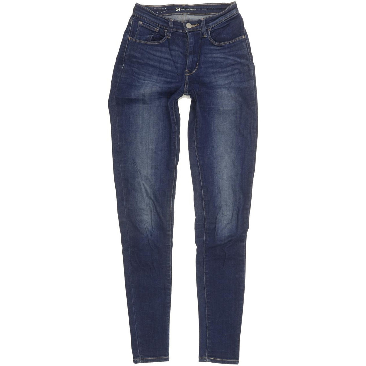 Levi's Women Blue Skinny Slim Stretch Jeans W24 L30