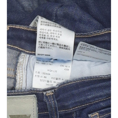 Levi's Women Blue Skinny Slim Stretch Jeans W24 L30
