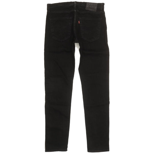 Levi's 512 Men Black Tapered Slim Stretch Jeans W32 L31