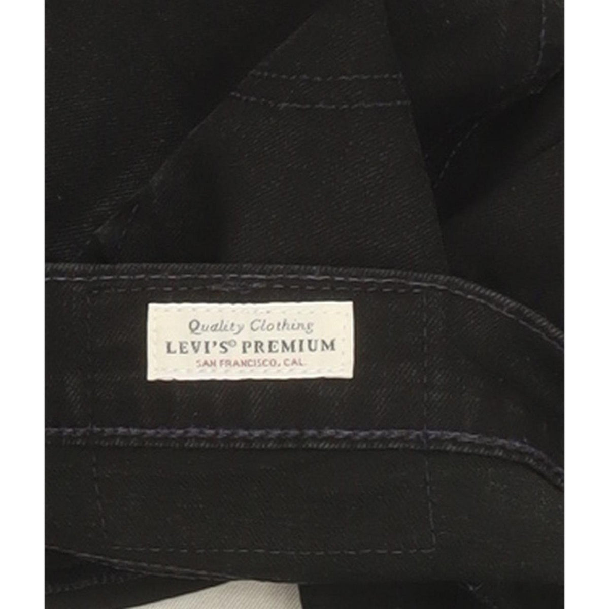 Levi's 512 Men Black Tapered Slim Stretch Jeans W32 L31